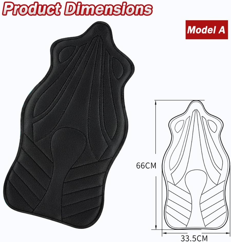 Motorcycle Seat Cushion for Triumph Speed Twin (2019-2025), Upgraded Breathable Pad Absorbing Non-Slip Rider Comfort Motorcycle Seat Cover,Model A