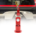 500lb Capacity 5th Wheel Lifting Bracket & 5th Wheel Hitch - Durable Steel Hitch Bracket Replacement for Trucks, Vehicles, and Trailers - Red (Compatible with Part #6100)