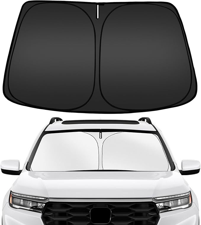 ARISMOTOR Windshield Sun Shade for Honda Pilot 2016-2024, Custom Fit Foldable by ARISMOTOR