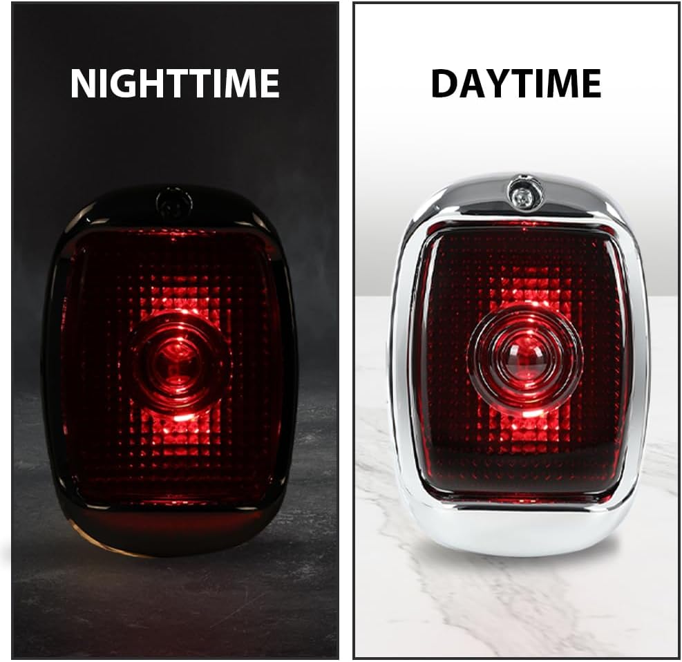 G-PLUS Tail Lights Assembly Rear Lamps Compatible with Chevy First Series Pickup Truck 1942-1953 Right & Left Side Red Luces Traseras Faros Traseros