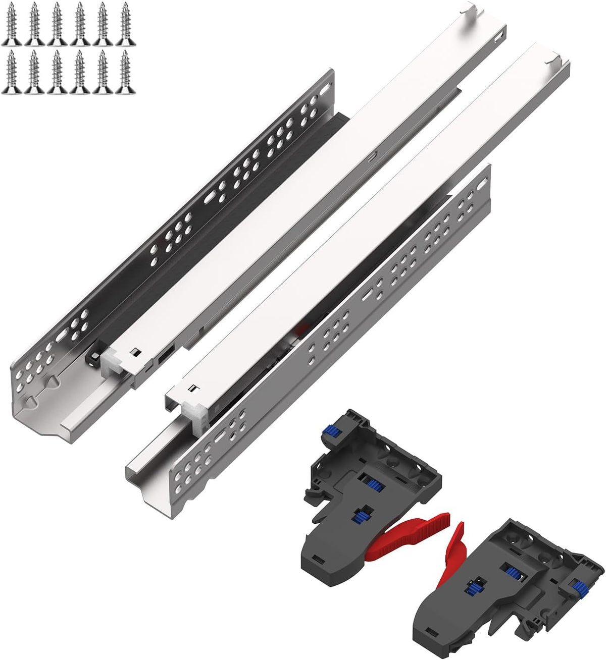 20 inch 6 pair undermount soft close drawer, main product view