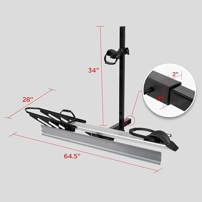 Hitch Mount Single Bike Rack - Image 7