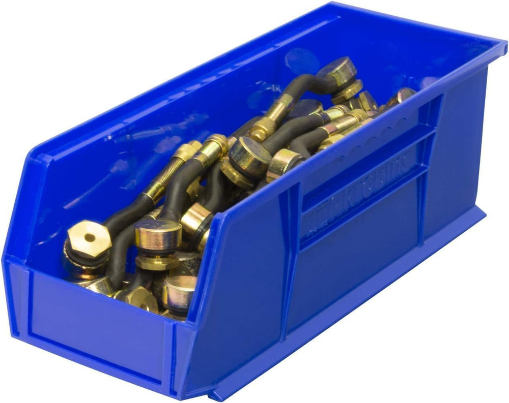 Akro-Mils 12 Pack AkroBins Plastic Storage Bins, Space-Saving Stackable Organ...