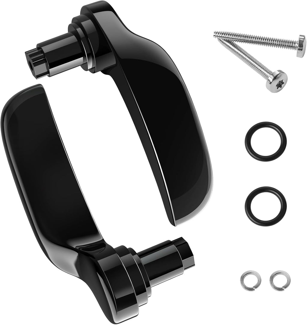 Saddlebag Latches Kit, Saddlebag Lifters Compatible for Harley Touring 2014-2024 Street Glide Electra Glide Road King with Hard Saddle Bag Latch Handle for Motorcycle, Black