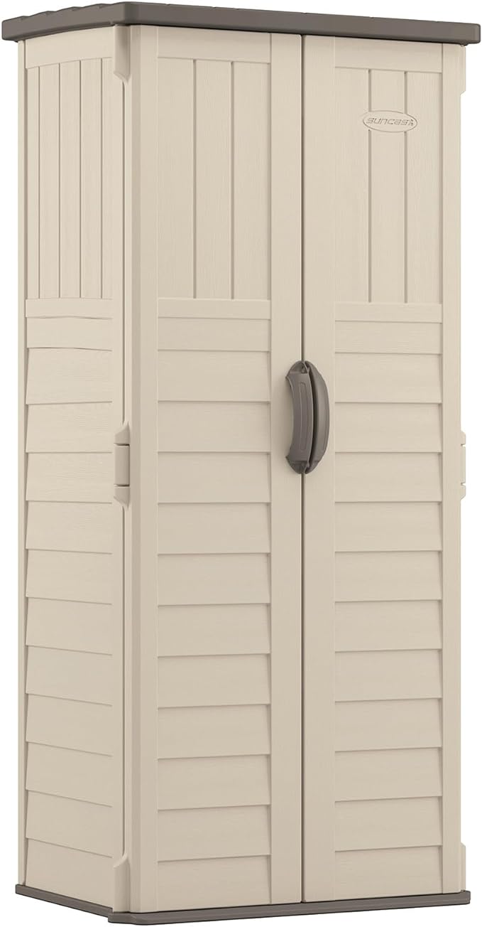 Suncast Vertical Outdoor Storage Shed by Suncast