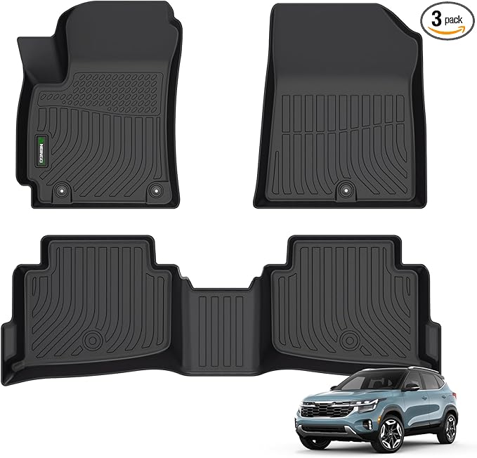 ANBINGO® Floor Mats Custom for 2021-2024 2025 2026 Seltos S FWD & AWD | LX AWD by ANBINGO