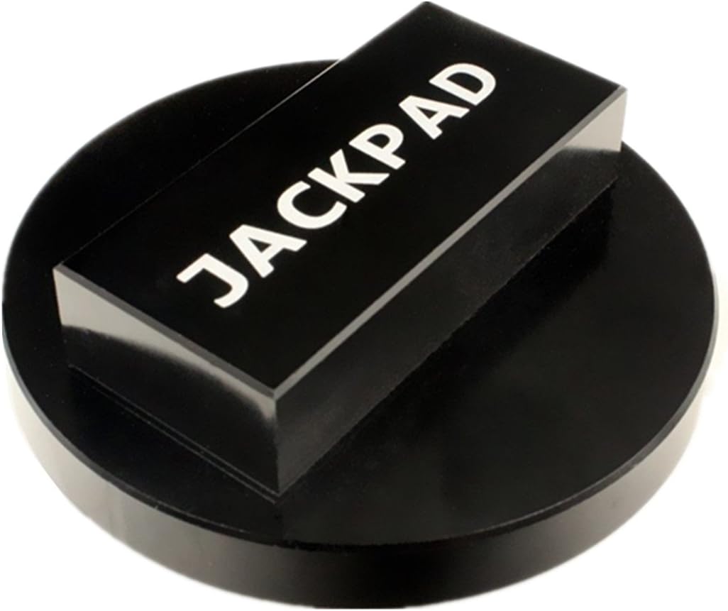 Jack Pad Adapter Anodized Black Replacement for B-M-W 135 335 535 E82 E88 E46 E90 E91 E92 E93 E38 E39 E60 E61 E63 E64 E65 E66 E70 E71 E89 X5 X6 X3 1M M3 M5 M6 F01 F02 F30 F10,Mini(2 pcs)