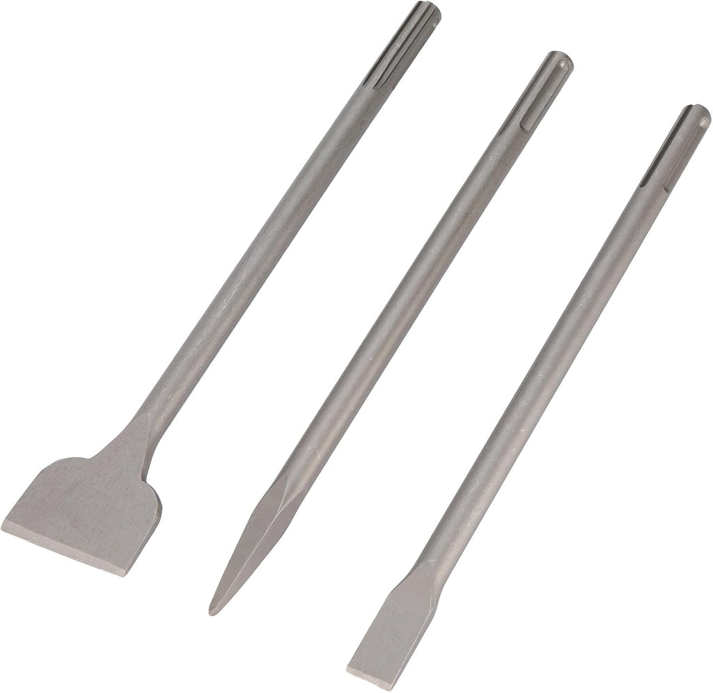sds max shanks 16"chisel set,3 pcs masonry concrete, main product view