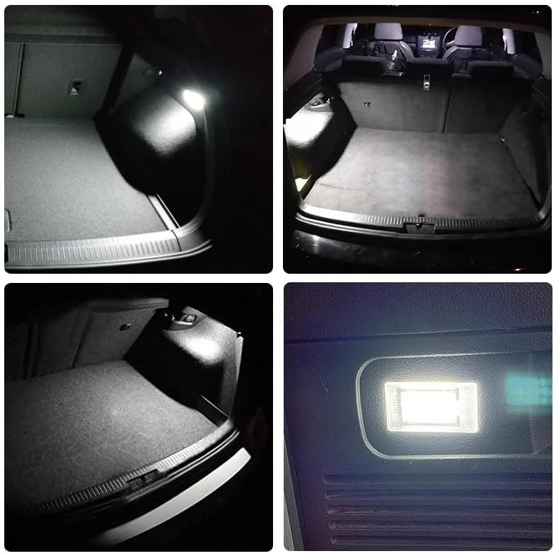 2Pcs Luggage Trunk Light for Ford KA B-Max C-Max S-Max for Cougar for Ecosport for Escort Figo for Fiesta for Focus