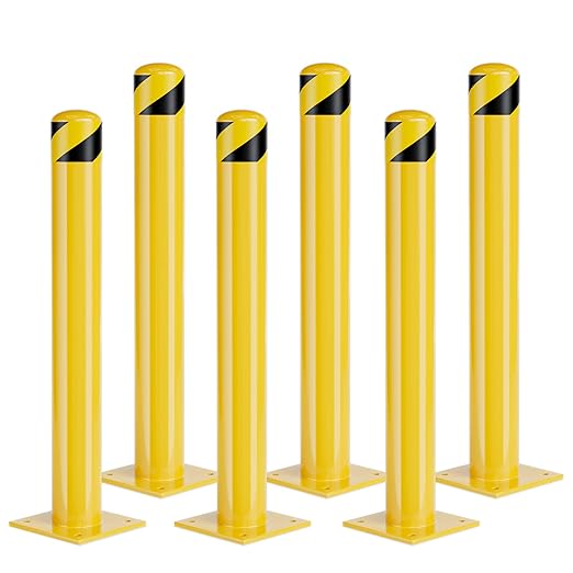Safety Bollards, 48 inch Height Bollard Post, by SpecializeinYourNeeds