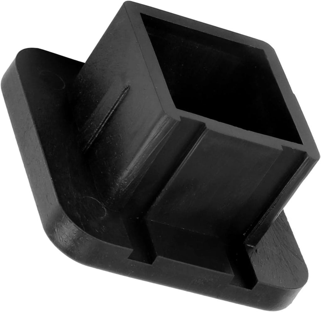 Heavy Duty Trailer Hitch Cover Plug (Fits 2" Receivers, Black)