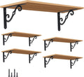 home master hardware decorative shelf brackets, 8x5.5 inch, main product view