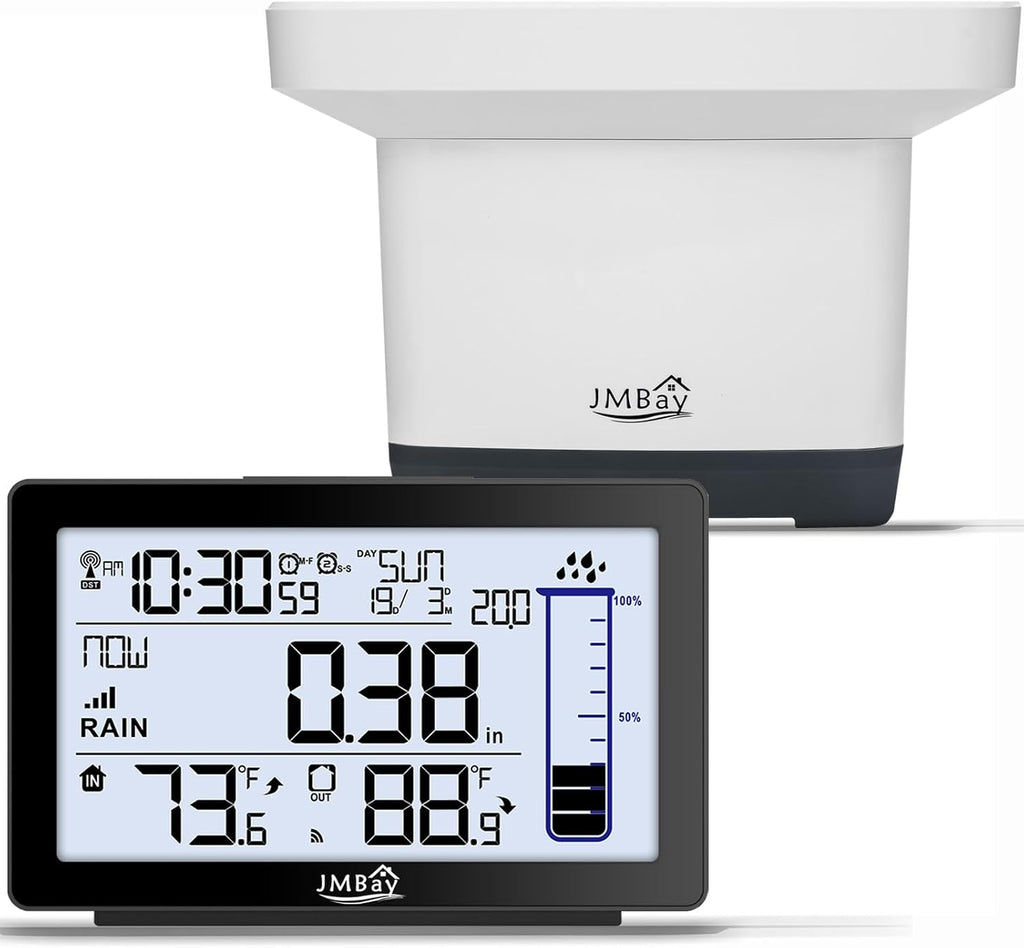 Wireless Rain Gauge Outdoor, Digital Rain Gauge Outdoors Best Rated