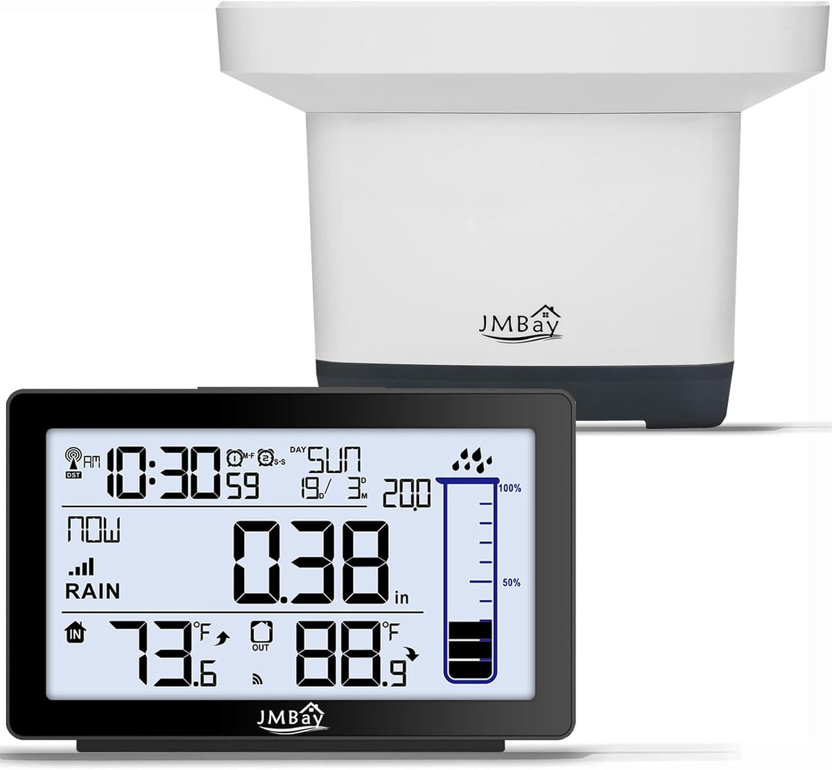 Wireless Rain Gauge Outdoor, Digital Rain Gauge Outdoors Best Rated
