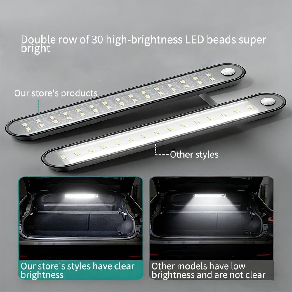 Car Trunk Light for Toyota Sienna XL40 2020 2021 2022 2023 2024 2025 Car Trunk Automatic Sensor Lights Vehicle Interior Dome Lights Reading Light