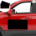 2 Pack Blank Car Door Magnet Sticker, Rounded Corners Magnetic Vehicle Sign by ANOER