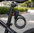 Motorcycle Chain Lock with Mounting Bracket, Reinforced Iron Padlock Chain, Includes 2 Keys, Security Chain Lock for Motorcycle, Bicycle, Scooter, Gate and Outdoor Use