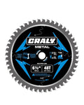 CRALY 6-1/2 Inch 48 Teeth Steel and Ferrous Metal Cutting Circular Saw Blade by CRALY