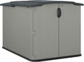suncast horizontal storage shed, 98 cu ft, resin, main product view
