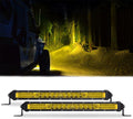 samman 10inch led light bar 78w yellow spot, main product view