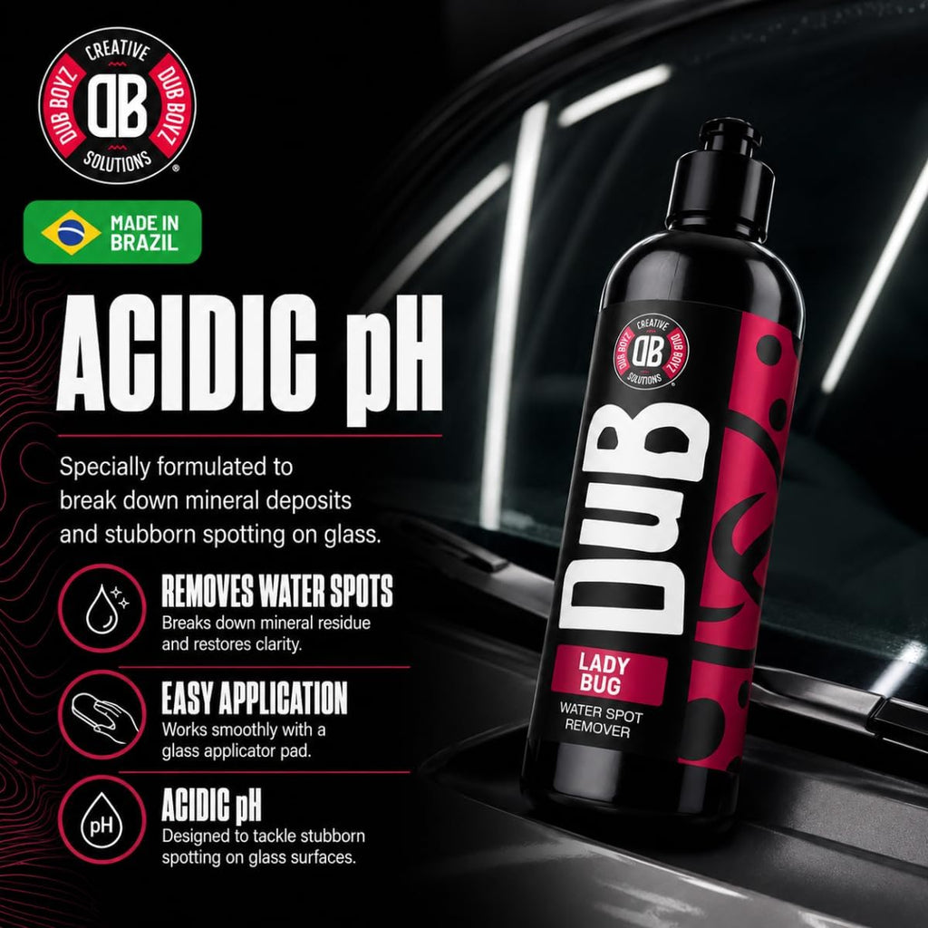 DUB BOYZ Lady, Water Spot Remover – Removes Mineral Deposits and Hard Water Stains, Safe for Glass, Chrome, and Painted Surfaces, Quick Action Formula, (16 Fl Oz) (2 UND)