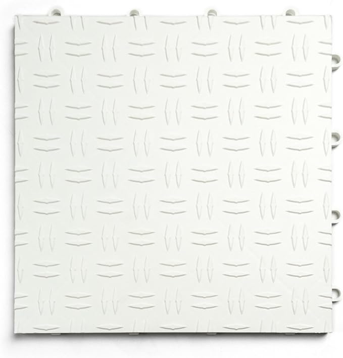 GarageTrac Diamond, Durable Interlocking Modular Garage Flooring Tile by BigFloors