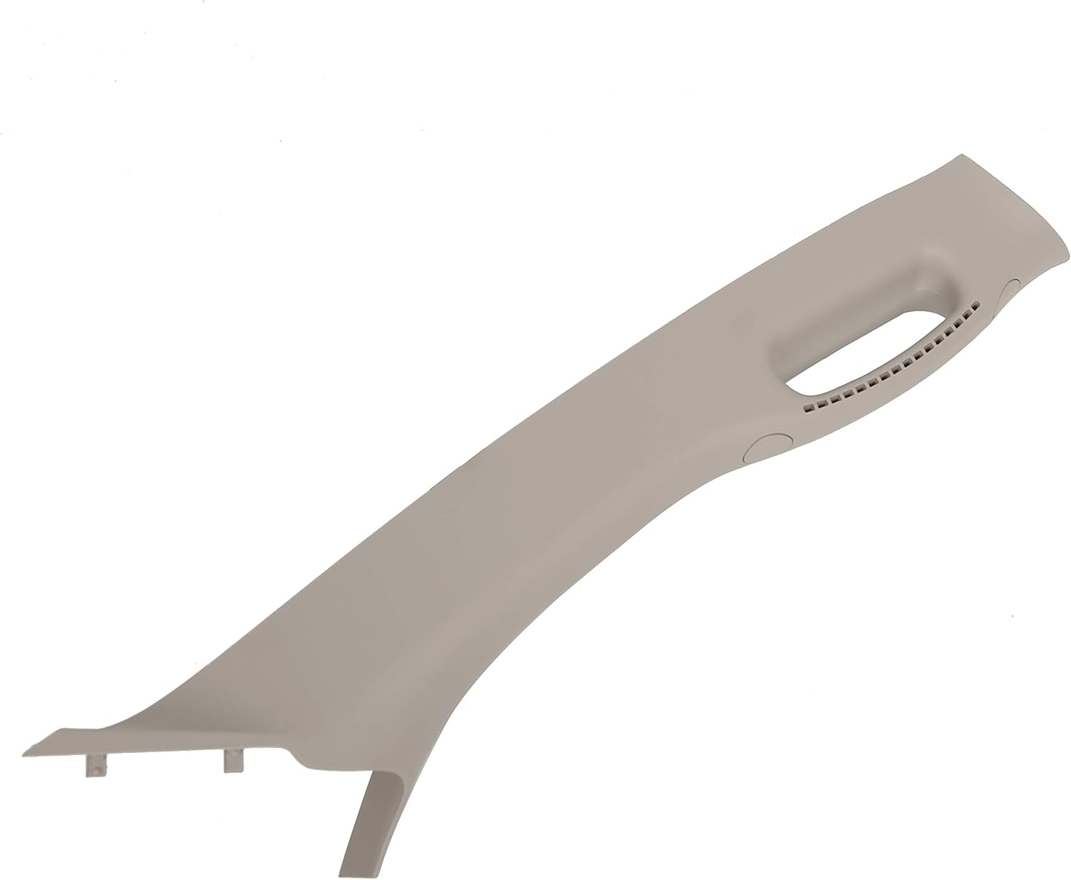 ECOTRIC Right Side A Pillar Grab Handle Compatible with 2002-2010 Dodge Ram Pickup Replacement for 1TE74TL2AA 5GR28TL2AE Passenger Side Grab Handle Windshield Post Trim Molding