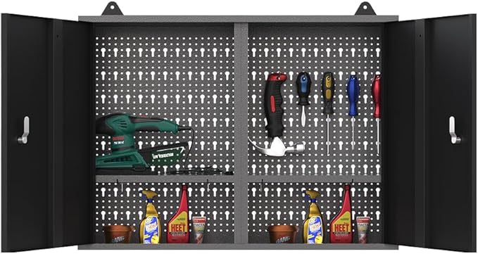 JZD Steel Garage Wall Mounted Tool Cabinet - Image 8