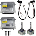 22840414 Xenon HID Headlight Ballast Control Unit W/Igniter D3S Bulb 89089352 Replacement For Maserati Quattroporte 2014 2015 2016 2017 Maserati Levante 2016-2020 13587843 13503432 SHL-2-2-2