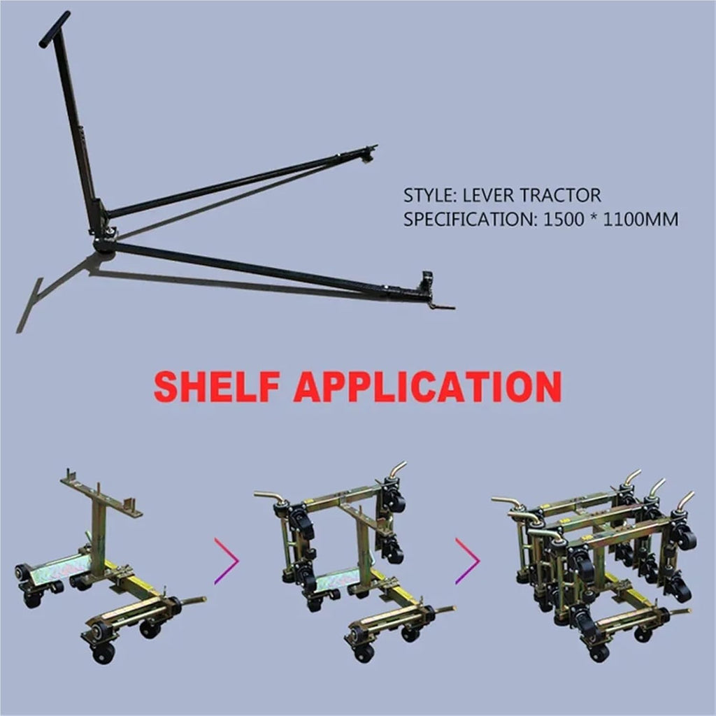 Cart Moving Cars 3T Hydraulic Car Moving Machine Universal Wheel Car Mover Hydraulic Trailer Vehicle Mobile Device Trailer Mover,