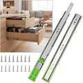 soft close 24" drawer slides, full extension side, main product view