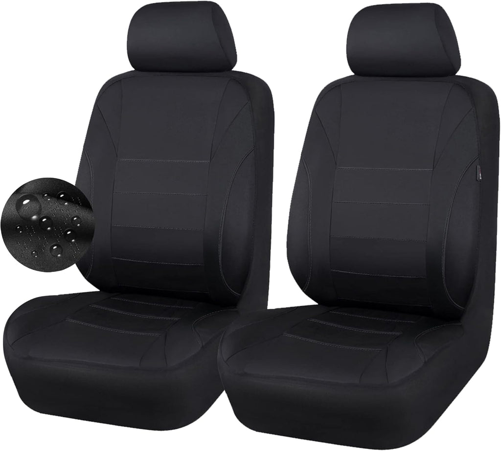 car pass neoprene eva waterproof car seat covers, front angle view