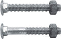 carriage bolts 5/16"-16 x 2-1/4" w/nuts galvanized bulk, main product view