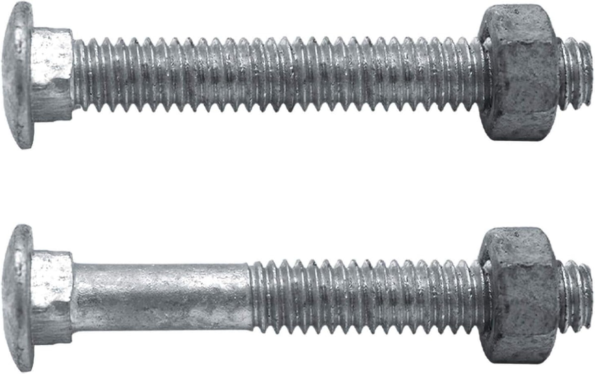carriage bolts 5/16"-16 x 2-1/4" w/nuts galvanized bulk, main product view