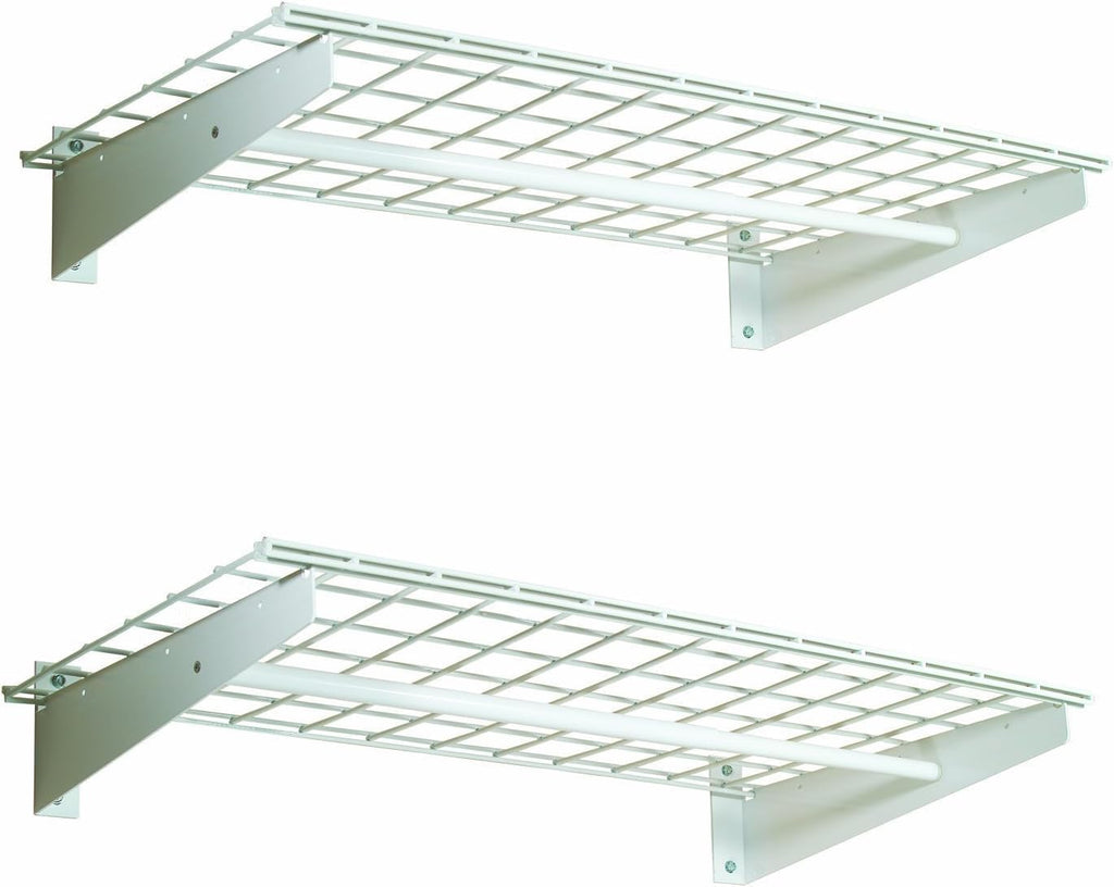 hyloft 2-pack heavy duty steel wall garage shelving, main product view