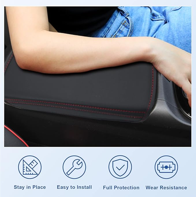 CDEFG for Santa Cruz 2022 2023 Pickup Truck Center Console Cover Armrest Cover - Image 5