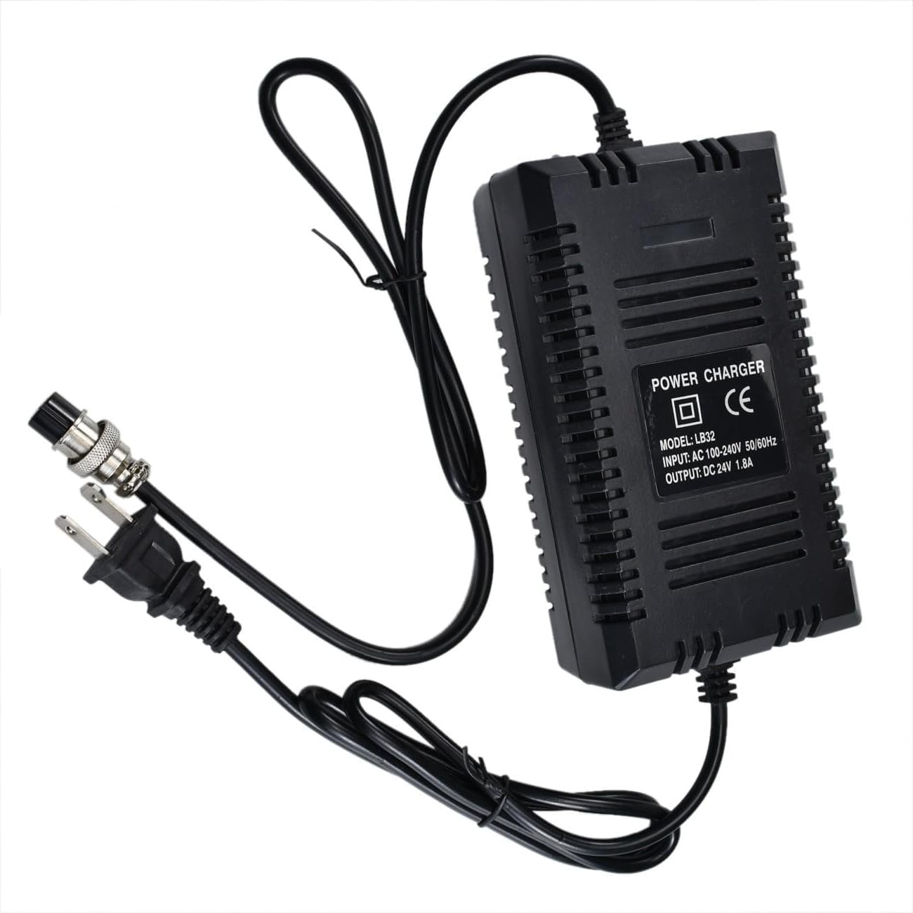 Razor 24V 1.8A Battery Charging – Dirt Quad, Dune Buggy, Ground Force, Ground Force Drifter, DC 24V UL Approved Charger with Indicator Light & Short Circuit Protection