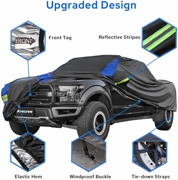 Avecrew Truck Cover Waterproof, All Weather - Image 3