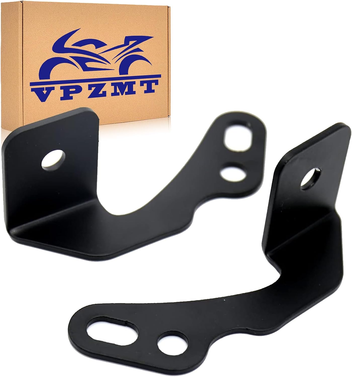 UTV Pod Light Brackets LED A-Pillar Light Mount for Polaris RZR XP 1000/RZR 900/800 Rust-Proof Cube Metal Side Mounting Bracket (2 Pack)