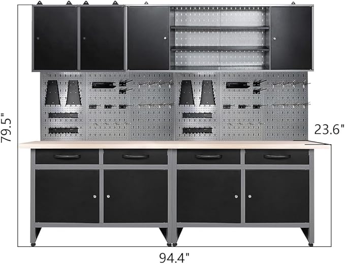 JZD Garage Tool Storage Cabinet System - Image 2