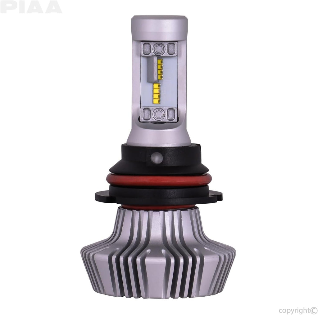 Piaa 26-17397 White 9007 Platinum LED Bulb, 2 Pack (6000K 9007 (HB5) 4000Lm, 6000K, 25W)