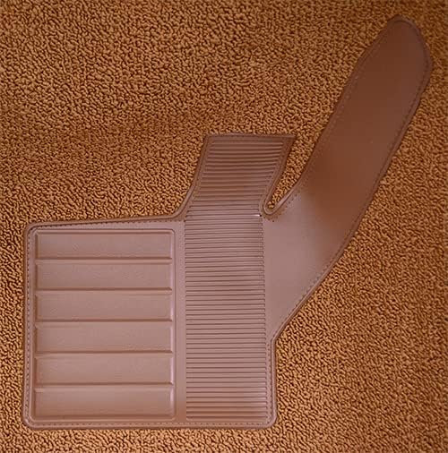 Auto Custom Carpets Replacement Auto Carpet Floor Liner - Molded Loop - fits 1969-1969 Chevrolet Corvette 4 Speed Manual Complete with Pad (Medium Blue)