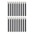 SUNGOOYUE Durable Pencil Tire Pressure Zinc Alloy Nozzle Portable Tire Pressure Pen for Easy Measurement Pack of 20