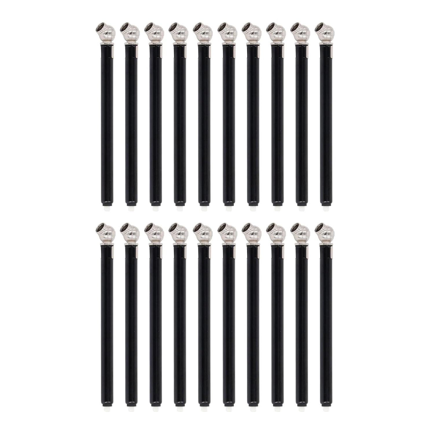 SUNGOOYUE Durable Pencil Tire Pressure Zinc Alloy Nozzle Portable Tire Pressure Pen for Easy Measurement Pack of 20