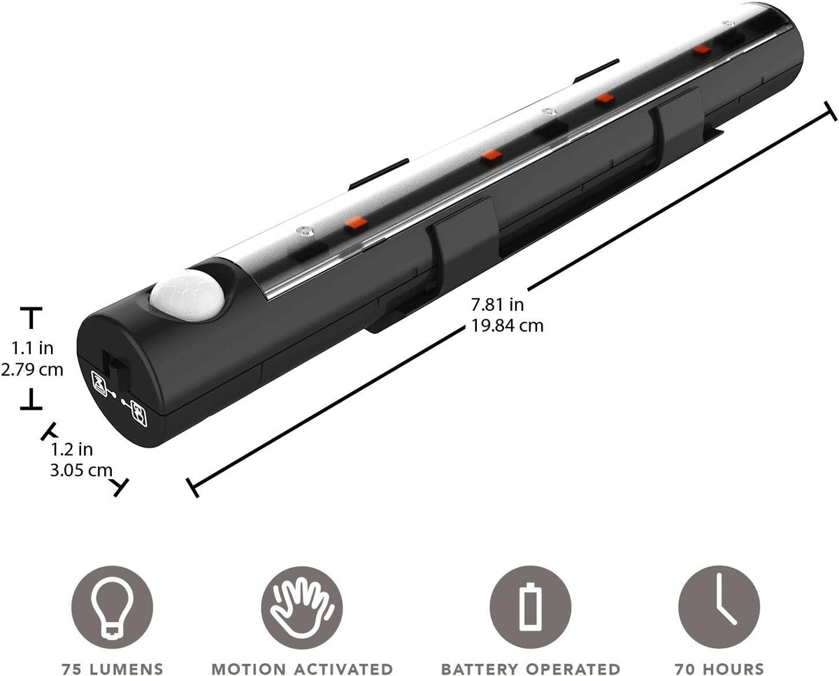 liberty safe brightview safe led light kit, close-up detail
