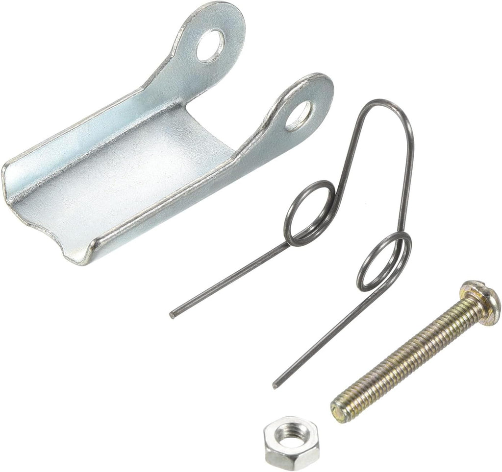 PATIKIL 1.3 Inch Replacement Hooks Latch, 2 Pack Metal Towing Receiver Hitch for Clevis Hook Trailer, Silver