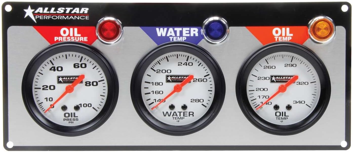 Allstar Performance ALL80091 3-Gauge Panel Kit
