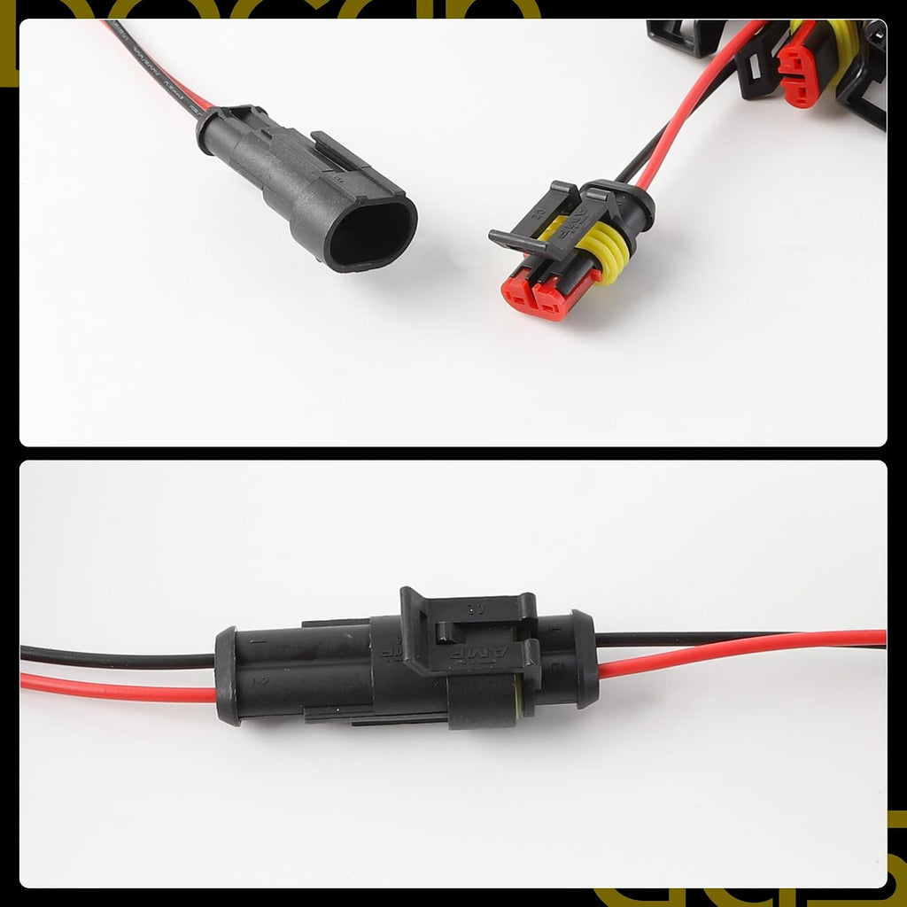 Dasbecan Front DRL LED Daytime Running Lights Compatible with 2020-2022 Kawasaki Teryx KRX 1000