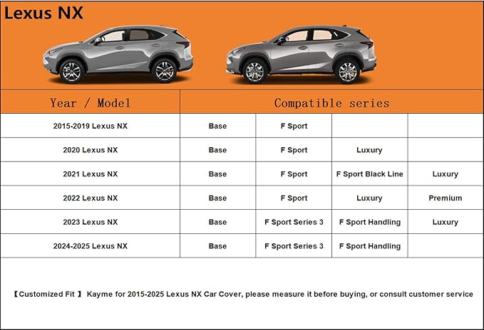 Kayme 6 Layers SUV Car Cover Custom Fit - Image 6