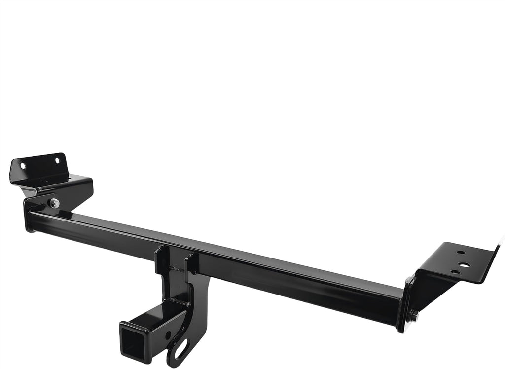 Carbon Steel Class 3 Hitch Receiver 2 Inch Bolt On Towing Hitch Compatible with Ford Edge Lincoln MKX Nautilus, Supports 5000lbs GTW 750lbs TW